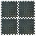 Buffalo Tools Interlocking Rubber Mat Set, PK4 RMAT20I4PK